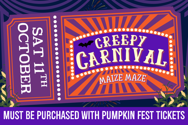Creepy Carnival Maize Maze - Saturday 11th October 2025