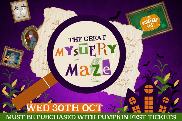 Mystery Maize Maze - Weds 30th Oct 2024