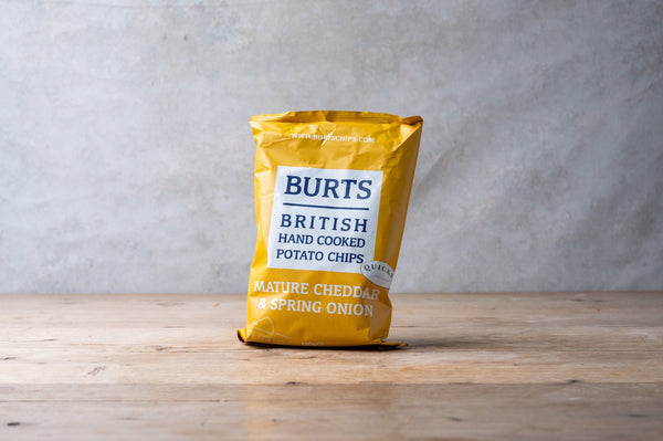 Burts Vintage Cheddar & Spring Onion Crisps