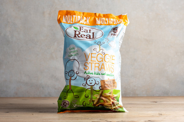 EAT REAL Multipack Veggie Straws 100g