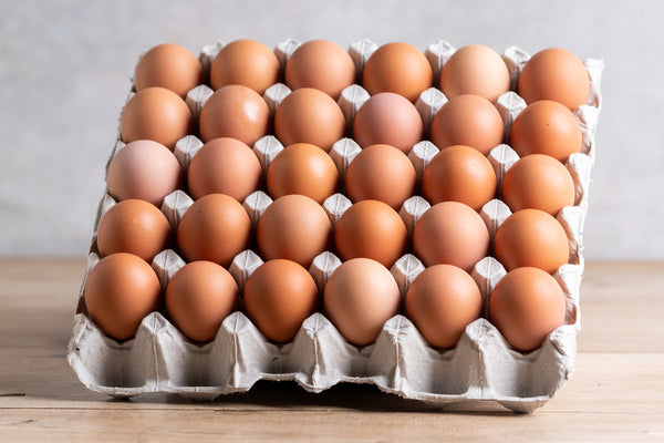 Tray of Free Range eggs
